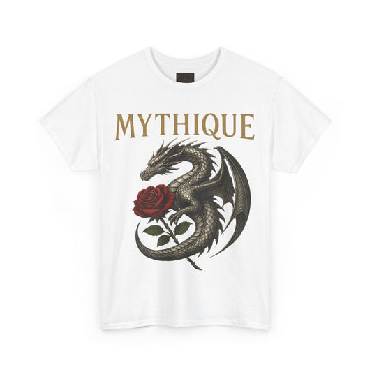 Dragon With Rose Tee Shirt