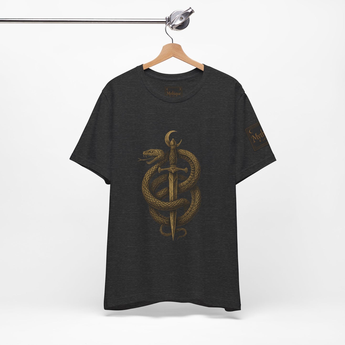 Gold Sword & Snake Unisex Tee - Wear Your Legend