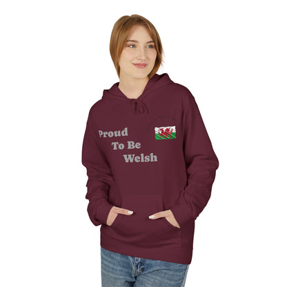 Proud To Be Welsh Hoodie — Welsh Flag Pullover