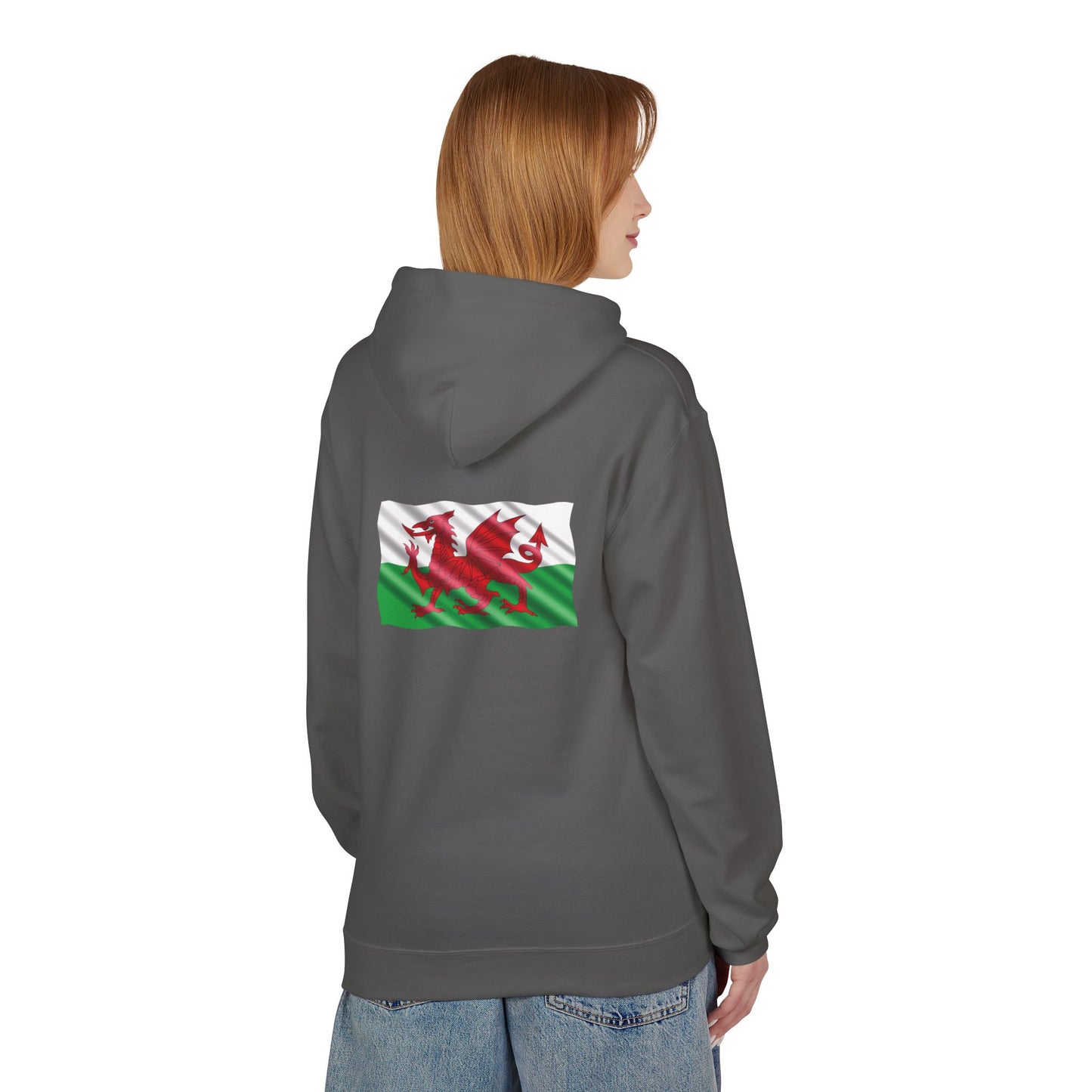 Proud To Be Welsh Hoodie — Welsh Flag Pullover