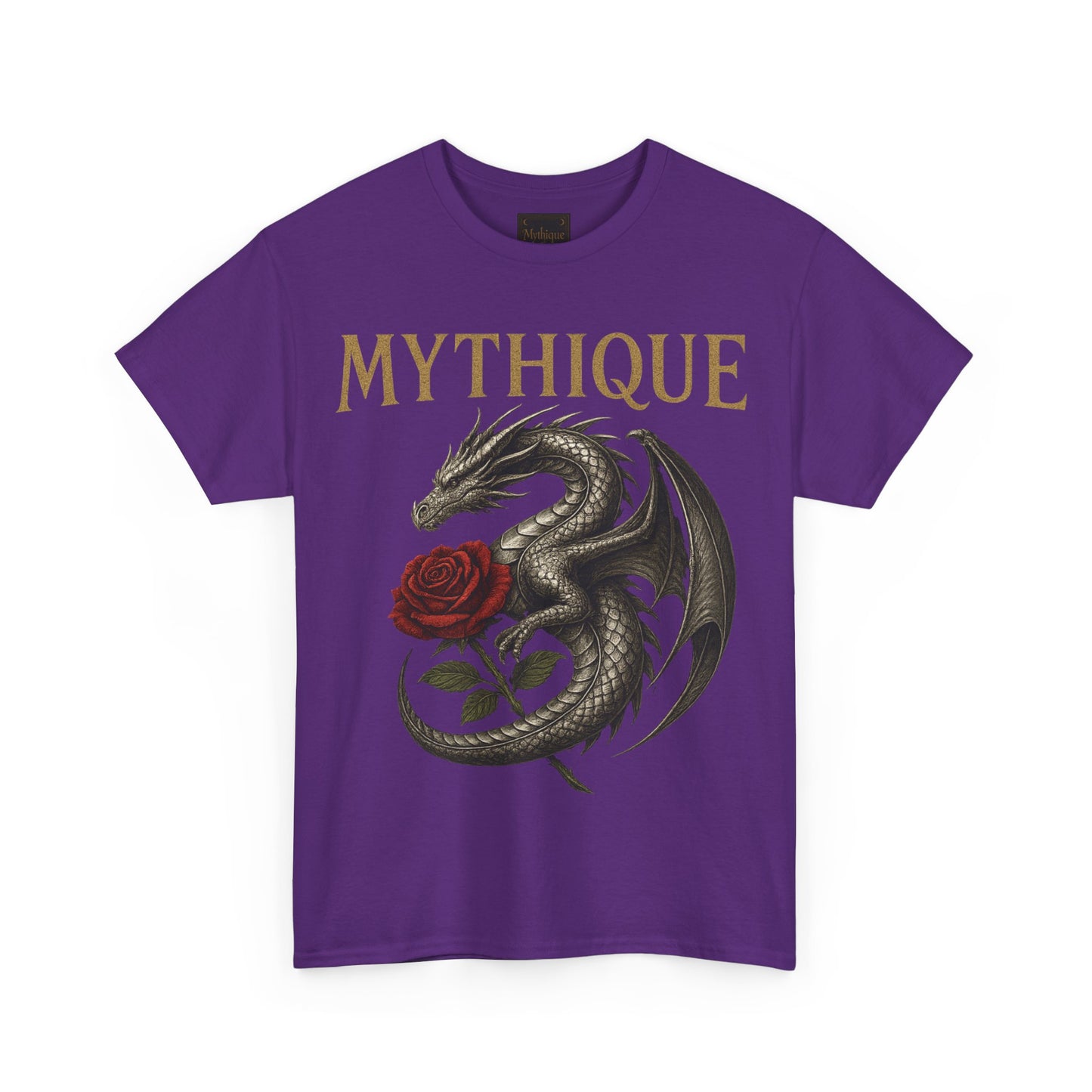 Dragon With Rose Tee Shirt