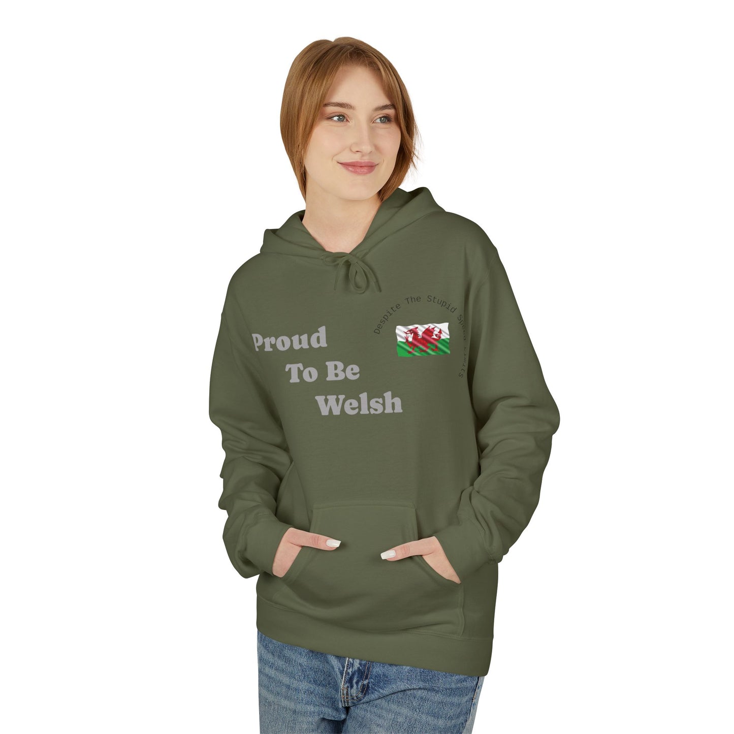 Proud To Be Welsh Hoodie — Welsh Flag Pullover