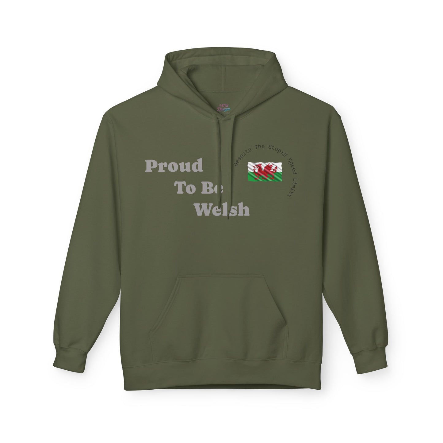 Proud To Be Welsh Hoodie — Welsh Flag Pullover