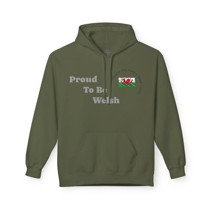 Proud To Be Welsh Hoodie — Welsh Flag Pullover