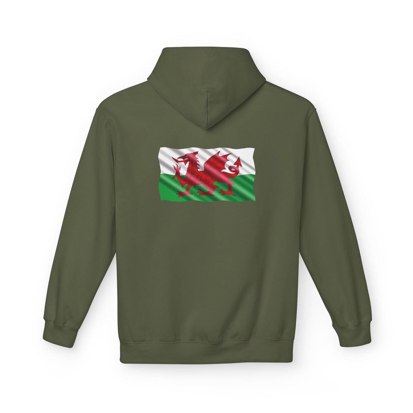 Proud To Be Welsh Hoodie — Welsh Flag Pullover