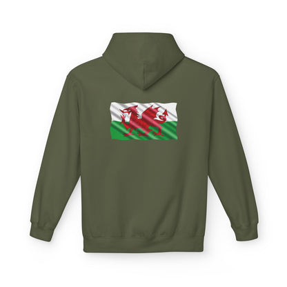 Proud To Be Welsh Hoodie — Welsh Flag Pullover