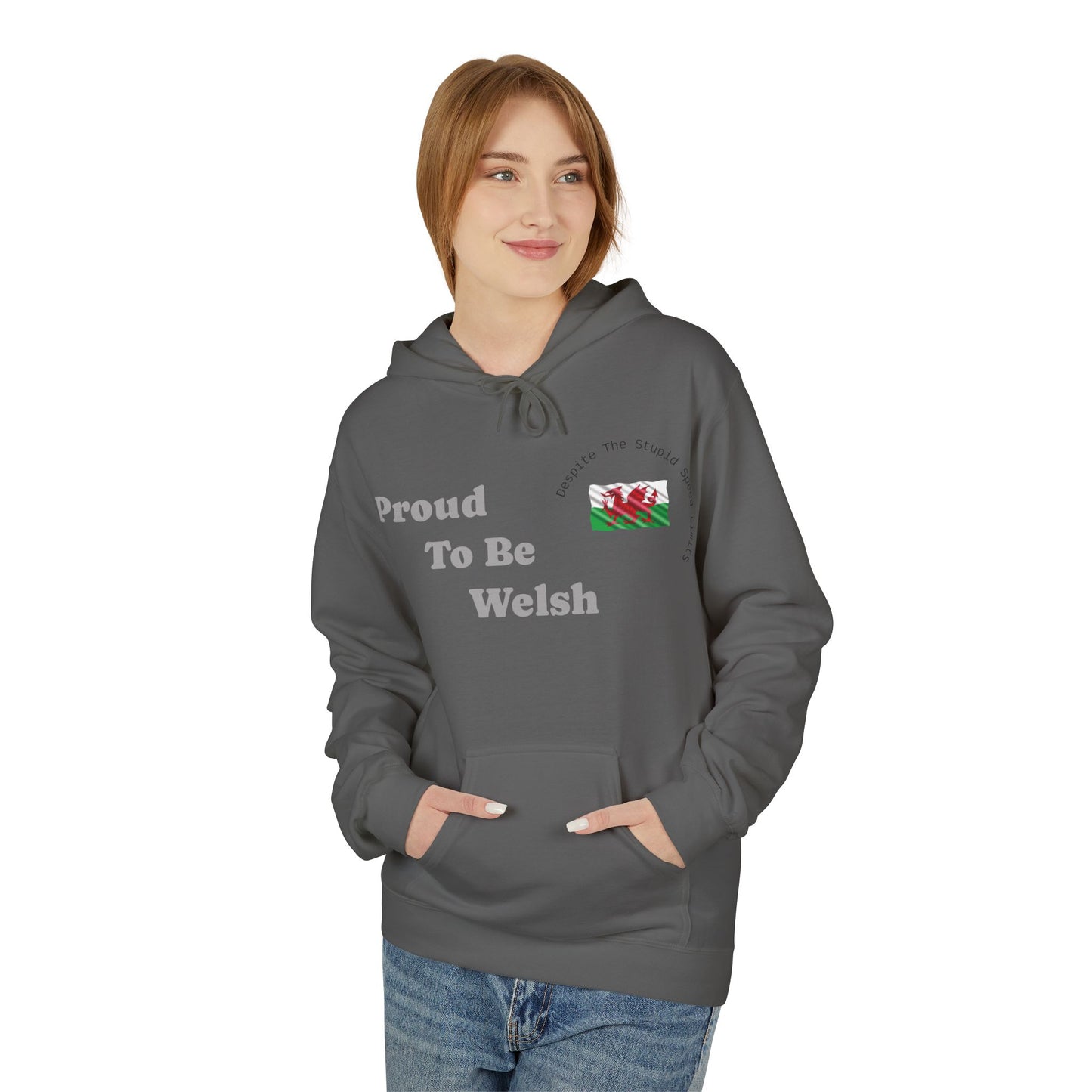 Proud To Be Welsh Hoodie — Welsh Flag Pullover