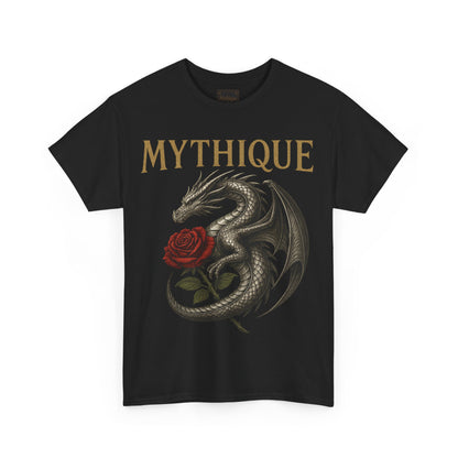 Dragon With Rose Tee Shirt
