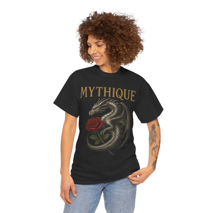 Dragon With Rose Tee Shirt