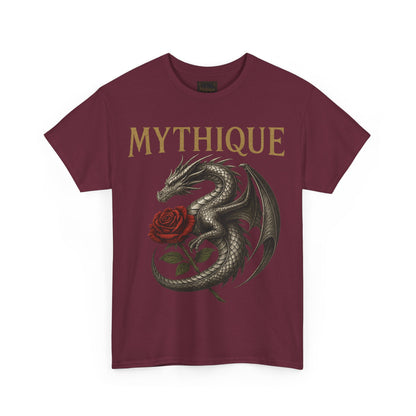 Dragon With Rose Tee Shirt