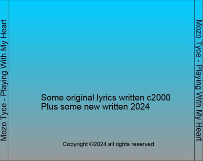 Playing With My Heart - Music CD