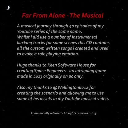 Far From Alone - Music CD
